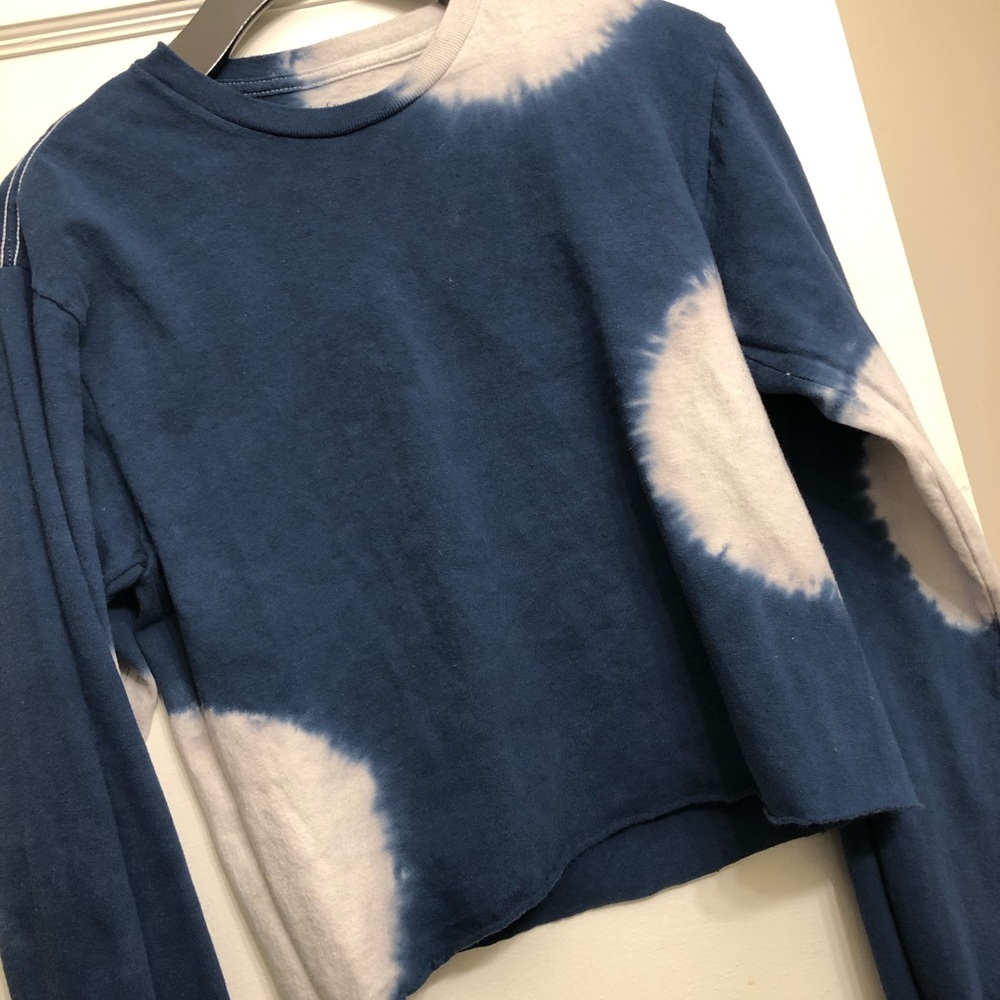 Tie-dye crop top